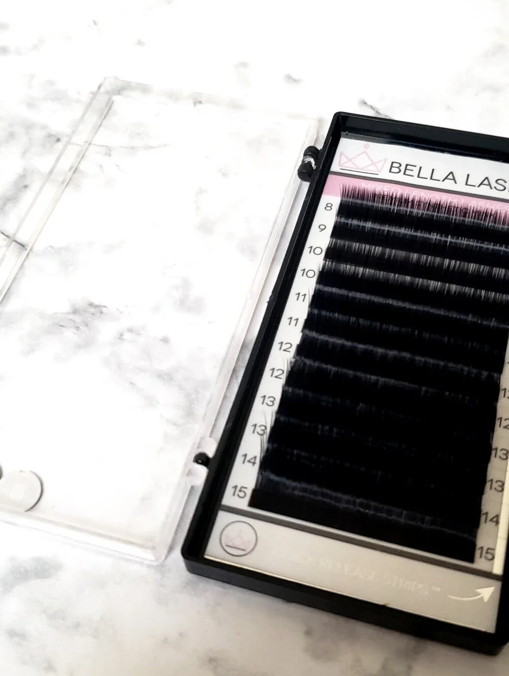 BELLA LASH Mixed Length Premium Synthetic Mink Lashes - Black